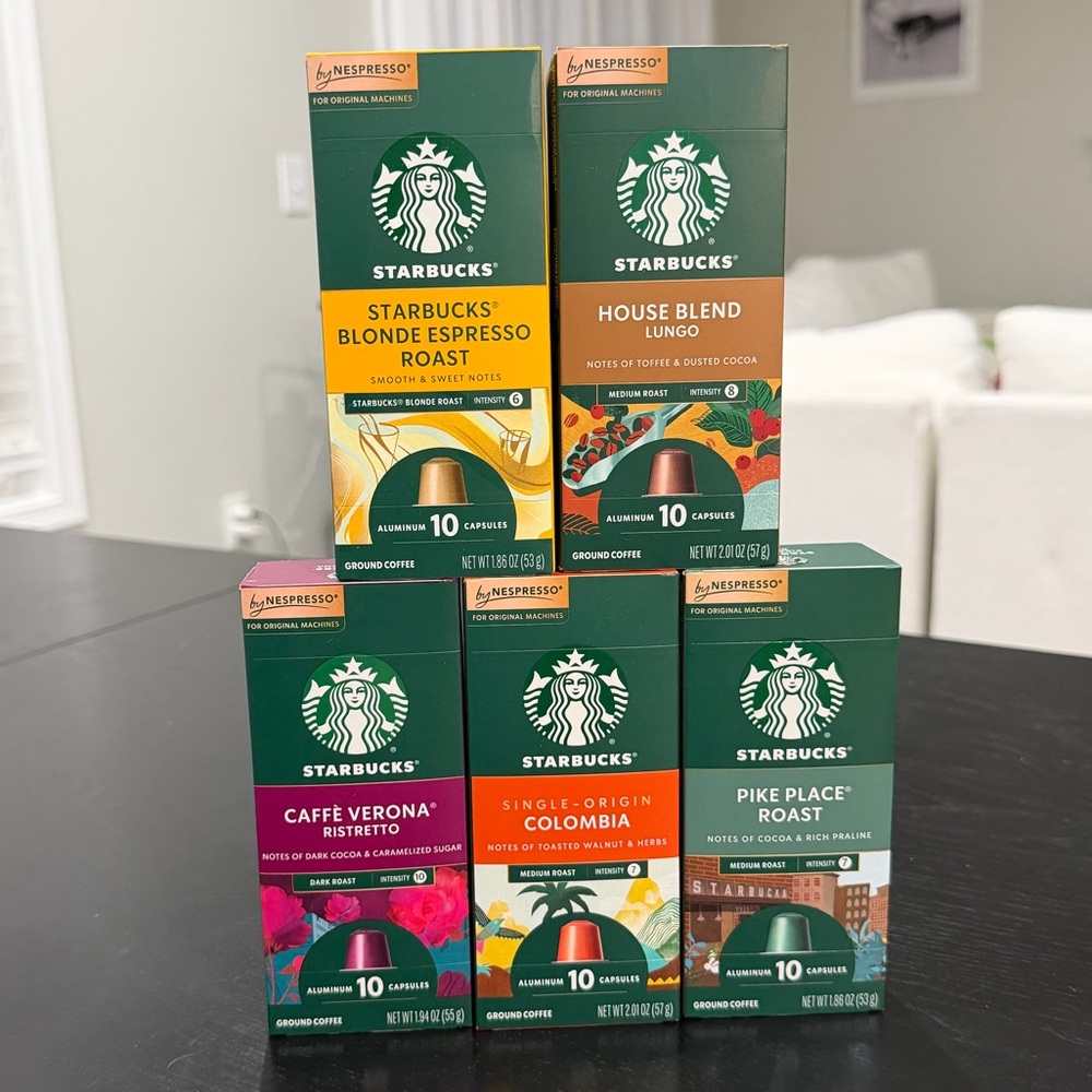 Starbucks Blonde Espresso Roast Coffee Pods